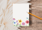 Notizblock „Blumenwiese"